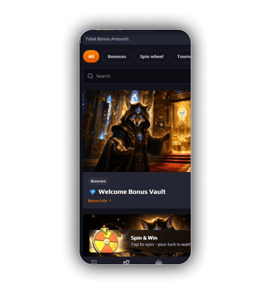 CaratCasino Welcome Bonus Vault promotions